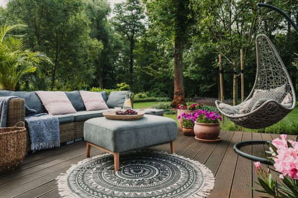 Garden Patio Installation in Eagle