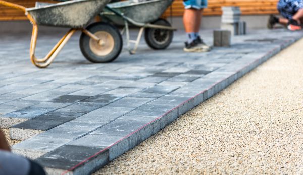 Paver Driveway Repair in Eagle